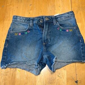 Little Girls H&M Denim Shorts 10